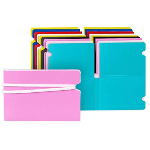 ECODEPIL Porta mascarillas - Pack 10 Uds. - Estuche para mascarillas Reutilizable- Ideal para Guardar Tus mascarillas- Protección asegurada Fácil de Limpiar- Colores Variados