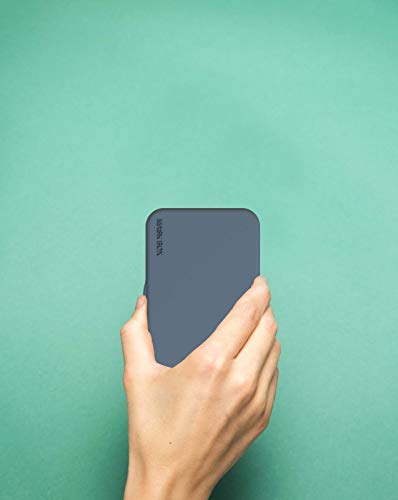 ECODEPIL Porta mascarillas - Pack de 2 Estuches - Caja para mascarillas Reutilizable- Ideal para Guardar Tus mascarillas- Protección asegurada Fácil de Limpiar- Color Negro