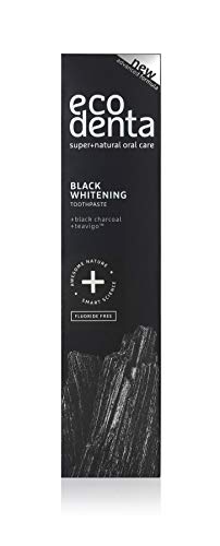 Ecológico pasta dental blanqueadora ECODENTA (97% natural) con negro carbón y Teavigo