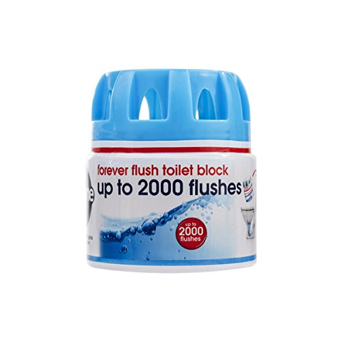 Ecozone Forever Flush 2000 - Pastilla de Inodoro (hasta 2000 descargas, previene Manchas y Cal)