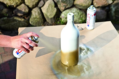 edding 5200-922 - Spray de pintura acrílica de 200 ml, secado rápido sin burbujas, color blanco tráfico mate