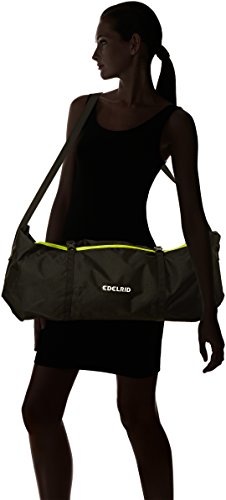 Edelrid 721120002190 Liner - Bolsa para cuerda de escalada (37.6 x 30.8 x 3 cm), color gris y verde