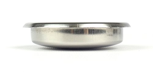 EDESIA ESPRESS - Filtro ciego para el retrolavado de cafeteras exprés - Universal - Acero inoxidable