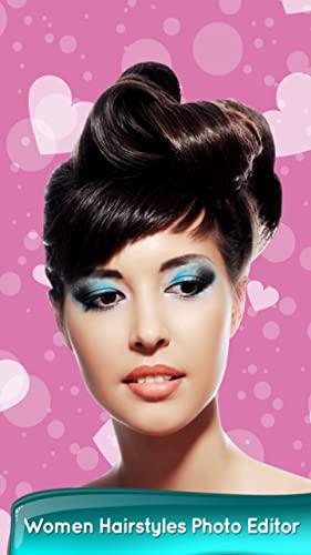 Editor de fotos de peinados de mujer