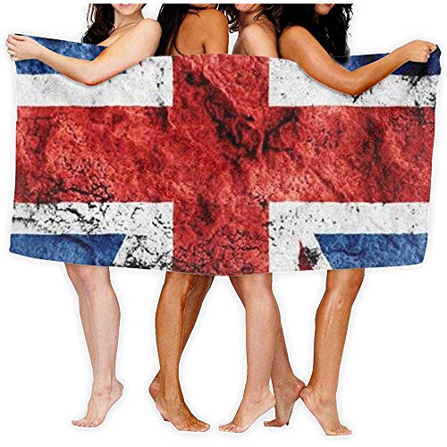 Edmun Bandera Toalla de baño Secado rápido Secado Arena Libre Súper Absorbente Ultra Ligero Suave Compacto Manta de Playa de Viaje al Aire Libre para baño de Gimnasia