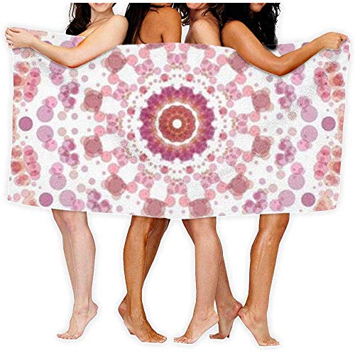 Edmun Toalla de baño de champán Rosa Secado rápido rápido Súper Absorbente Ultra Ligero Ligero Compacto Manta de Playa de Viaje al Aire Libre para baño de Gimnasia de baño