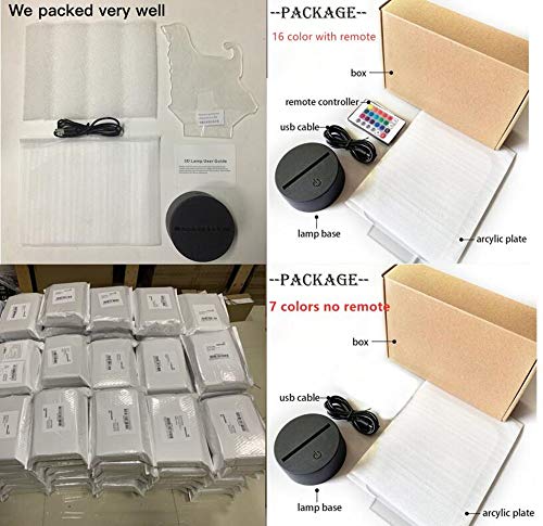 El dinosaurio Usb 3d luz nocturna regalos creativos lámpara 3d iluminación decorativa Powerbank 3d accesorios de iluminación lámpara de mesa