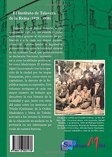 EL INSTITUTO DE TALAVERA DE LA REINA (1929-1938): 1929-1938