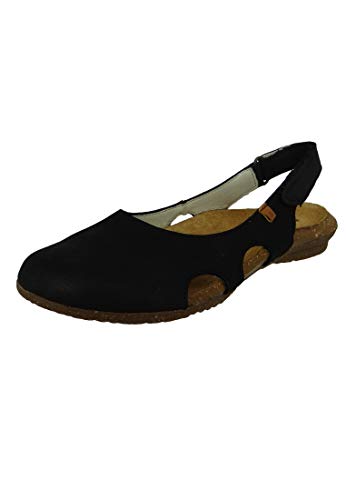 El Naturalista Pleasant Wakataua, Sandalias con Punta Cerrada para Mujer, Negro (Black), 37 EU