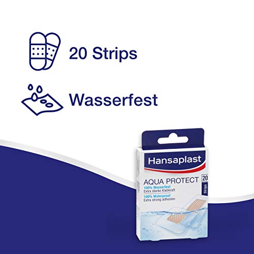 Elastoplast de Aqua Protect tiras 20