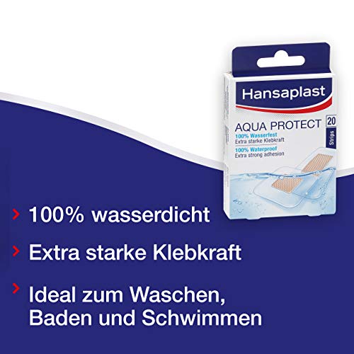 Elastoplast de Aqua Protect tiras 20