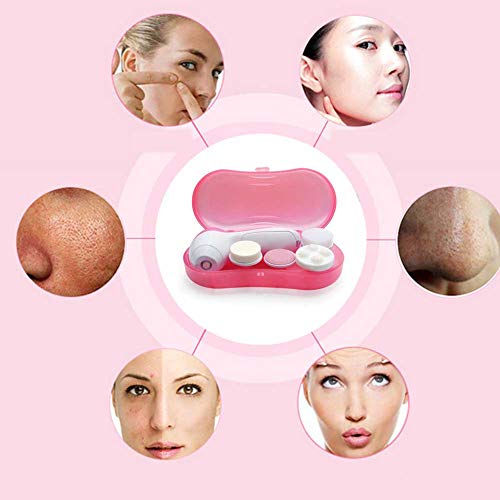 Eléctrico Facial Cepillo de Limpieza 4 En 1 Cleansing Aparato de la Belleza Instrumento Lavado de Cara Limpieza Facial Massager de la Cara Muy práctica de Cara