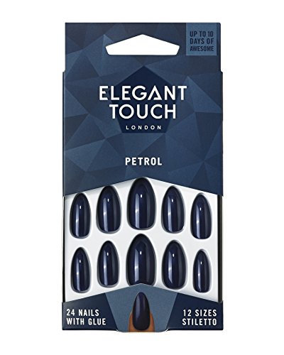 Elegant Touch 4013424 Et Colour Nails - Petrol, 21 g