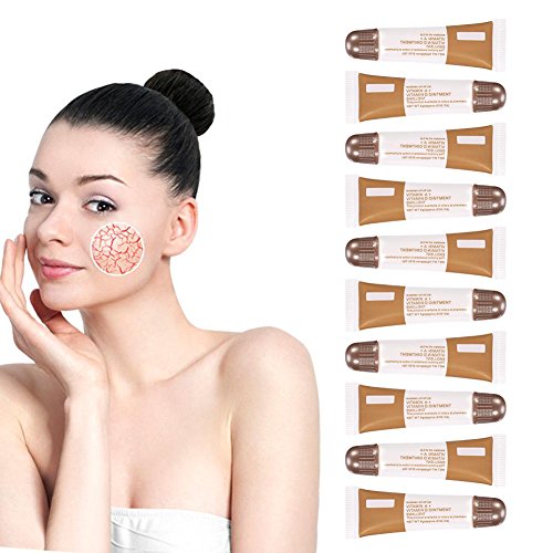 Eliminar Cicatrices Crema de Tatuaje anti cicatriz 10PCS/Set de maquillaje permanente del tatuaje Reparación Aftercare de recuperación de vitamina A y gel de crema ungüento