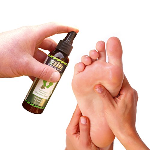 Elite Sportz Foot Spray for Shoes and Smelly Feet - Desodorante de zapatos - Fast Working Shoe Odor Spray and Foot Odor Eliminator - Aroma a Menta Fresca.