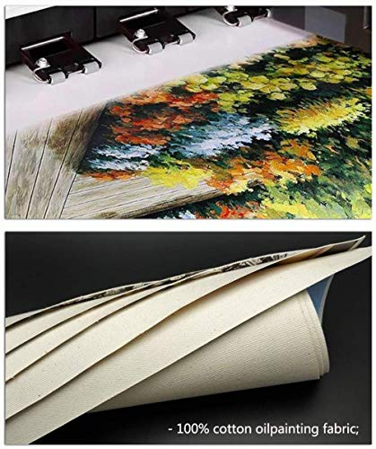 ELLCDRJ 5 Parts Modern Stretched Wallpaper Modular HD Prints Poster 150X80Cm Mural Home Decor Canvas Prints Artwork The Naruto Cartoon Canvas (ell104)