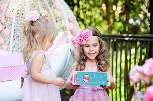 Ellien Micrófono para niños con grabación Larga y Cambio de Voz, Juguetes de Karaoke con música para Cantar para niños y niñas (Rosa)