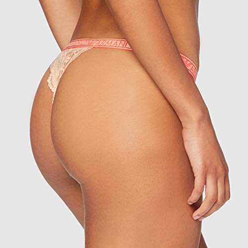Emporio Armani Underwear Thong Ropa Interior, Cipria - Powder Pink, M para Mujer