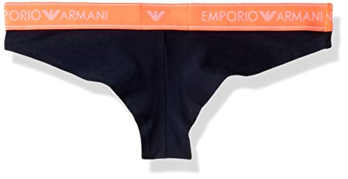 Emporio Armani Women's Iconic Logoband 2-Pack Brazilian Brief