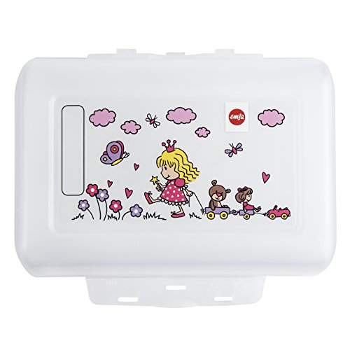 Emsa Variabolo Fiambrera, Polipropileno, Rosa