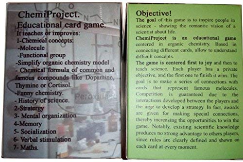 Enabling Excellence A: ChemiProject (Educational Card Game of Chemistry)