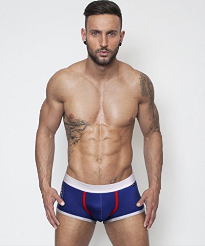 EOZY Men Underwear Calzoncillos Slips Bóxer Briefs para Hombre Algodón Forma U 4Piezas ES 40/M