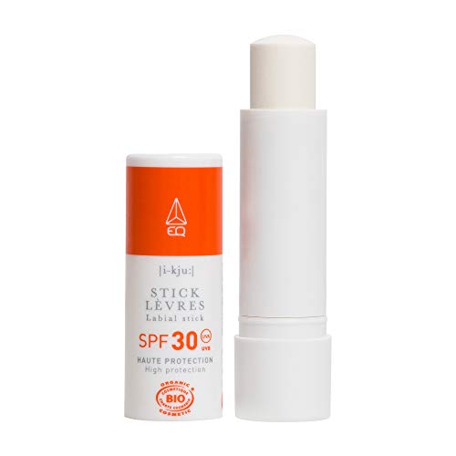 EQ | Protector Labial SPF30 - Filtros Minerales - Bálsamo labial Nutre y Protege los Labios - Protección UVA UVB muy alta - 100% Natural - 5g