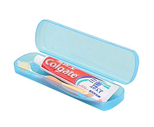 Ericotry - Estuche de plástico para cepillos de dientes, a prueba de polvo, para uso diario y de viaje, color aleatorio