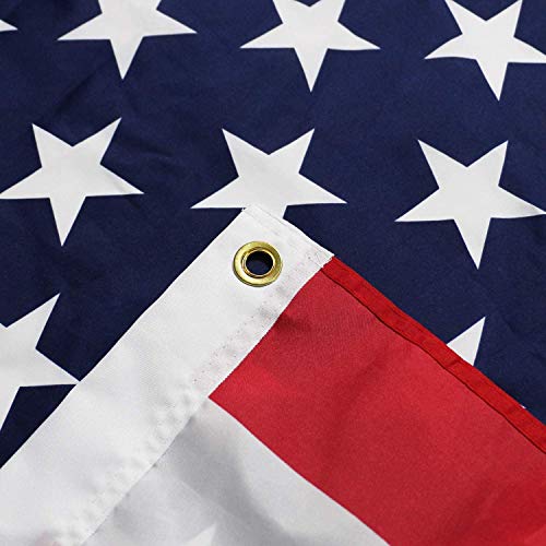 Ericraft Bandera EEUU Grande 90x150cms Bandera Americana balcón para Exterior Reforzada y con 2 Ojales metálicos, Bandera Estados Unidos
