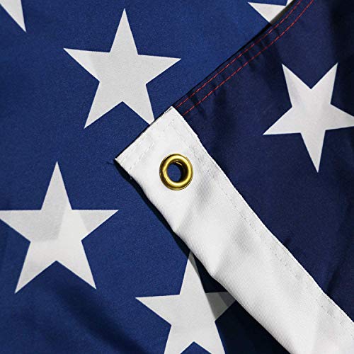 Ericraft Bandera EEUU Grande 90x150cms Bandera Americana balcón para Exterior Reforzada y con 2 Ojales metálicos, Bandera Estados Unidos