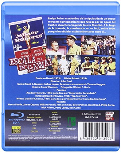 Escala en Hawai BD 1955 Mister Roberts [Blu-ray]