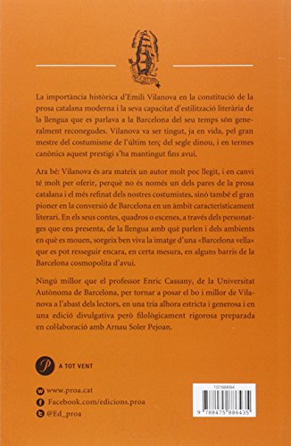 Escenes barcelonines: Tria i pròleg dEnric Cassany. Edició dels textos a cura dArnau Soler Pejoan (A TOT VENT-RÚST)