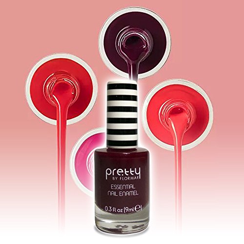 Esmalte de uñas acabado brillo de color Ruby