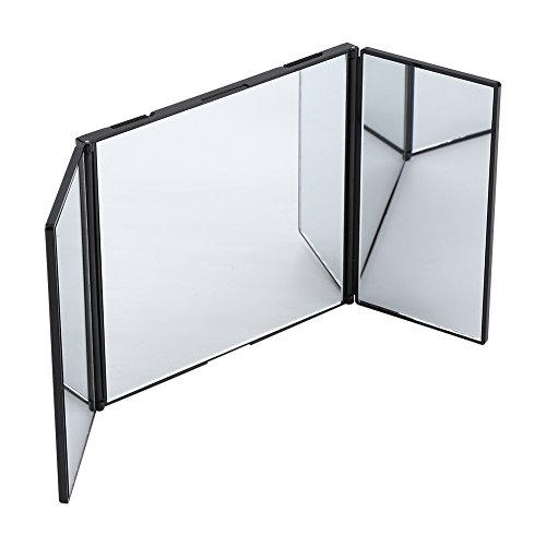 Espejo de maquillaje, negro plegable ABS + parasol de vidrio para coche, protector de espejo de maquillaje para coche, para Bosch, Craftsman, DeWalt, FEIN, Ridgid, TCH, Makita, Milwaukee