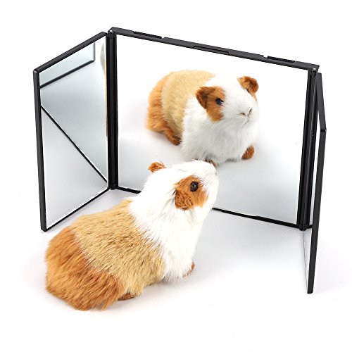 Espejo de maquillaje para coche con parasol negro para coche, espejo de maquillaje de ABS + cristal, tolerancia al desgaste FEIN, Ridgid, TCH, Makita, para Bosch, Craftsman, DeWalt, Dremel