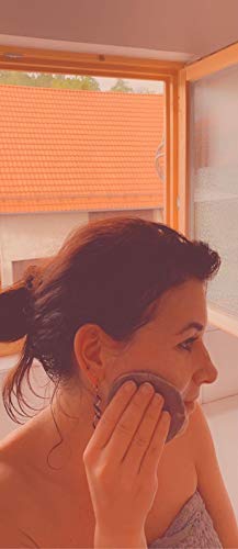 Esponja de jabón hecha a mano – Árbol de té, Aloe Vera, aceite de oliva jabón – núcleo de esponja – Efecto máscara – Cuidado de la piel y limpieza de la piel