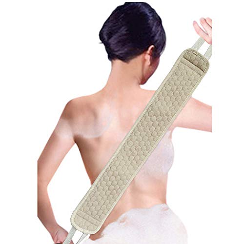 Esponja exfoliante para la espalda, para el cuerpo y la ducha,Espalda Scrubber Pad para eliminar la piel muerta,Esponjas Baño para Hombre y Mujer
