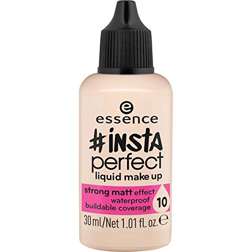ESSENCE BASE DE MAQUILLAJE INSTA PERFECT 10 COOL PORCELAIN 30ML