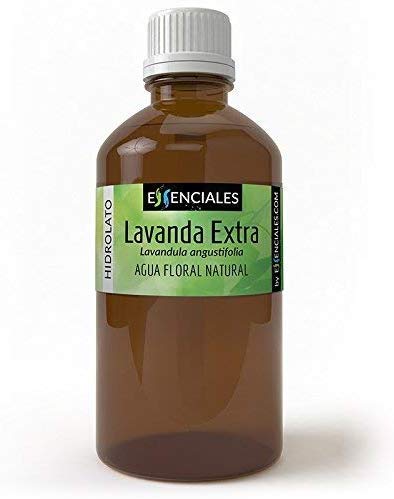 Essenciales - Hidrolato de Agua Floral de Lavanda Extra, 100% Pura y Natural, 1 Litro | Hidrolato Lavandula Angustifolia