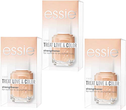 Essie Love And Color Tratamiento de esmalte de uñas 13,5 ml Bon Comme Flesh # 06, juego de 3 (3 x 13,5 ml).