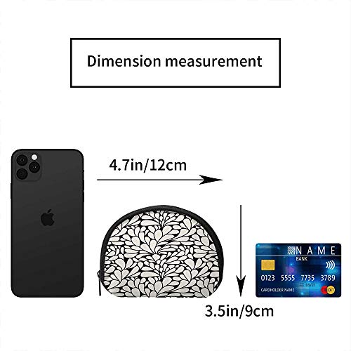 Establecer Iconos de Elementos espaciales Doodle The Arts Aventura Educación Mujeres Niñas Shell Cosmético Maquillaje Bolsa de Almacenamiento Monedas de Compras al Aire Libre Organizador de Billetera