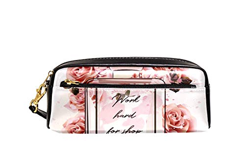 Estuche para lápices de perfumes, estuche portátil, organizador de escritorio, bolsa de papelería, soporte de pluma, suministros escolares para estudiantes niñas y niños
