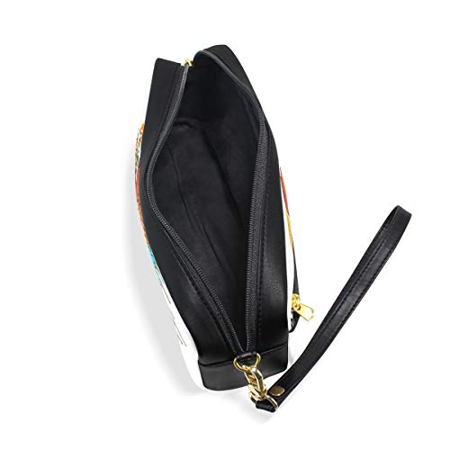 Estuche tradicional japonés Koi Fish Tattoo con ondas y flores, estuche para lápices, bolsa para la escuela, artículos de papelería, viajes, cosméticos, bolsa de maquillaje