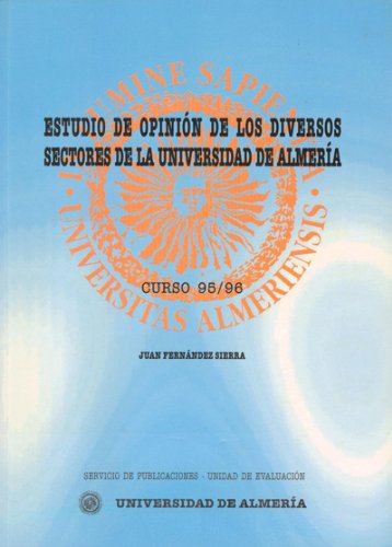 Estudio de opinión de los diversos sectores de la Universidad de Almería (Coediciones con otras instituciones)