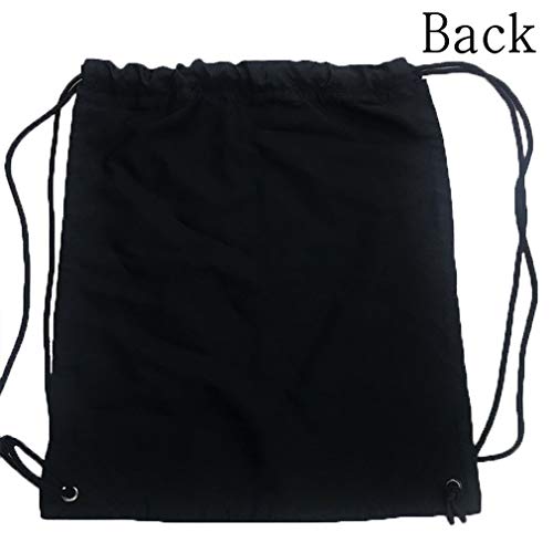 Etryrt Mochilas/Bolsas de Gimnasia,Bolsas de Cuerdas, Abstract Sky Blue Spring Unisex Outdoor Rucksack Shoulder Bag Travel Drawstring Backpack Bag