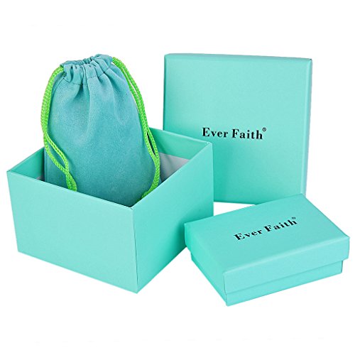 EVER FAITH® - Plata-Tono CZ Blanco Perla Simulada Hermoso Marquesa Forma Hojas Gotas Pendientes Claro N07546-1