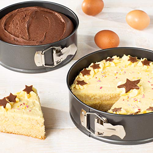 Everyday Baking,  Juego de 2 Moldes Redondos con Base Extraíble para Horno, 18cm/7" y 20cm/8"