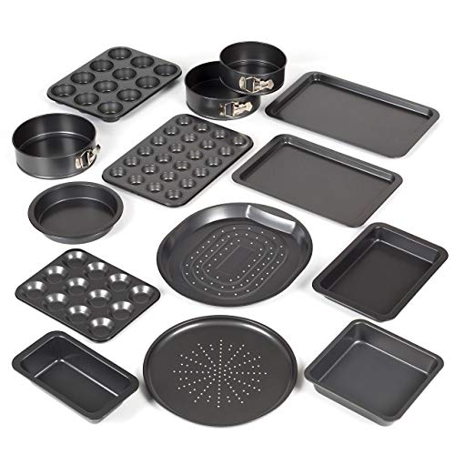 Everyday Baking,  Juego de 2 Moldes Redondos con Base Extraíble para Horno, 18cm/7" y 20cm/8"