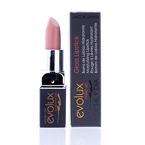 Evolux Gloss Lipstick, Barra de labios hidratante Brillo Color N.17