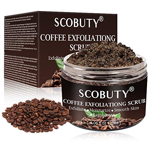 Exfoliante Corporal,Exfoliante de Café,Exfoliante Natural,Body Scrub,Exfoliante Corporal de Café Para Exfoliar la Piel Alisadora,Anticelulítica, Reducir los Poros Purificar las Espinillas del Acné